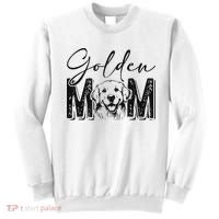 Golden Mom Golden Retriever Lover Dog Mama Funny Retro Sweatshirt thumb 0