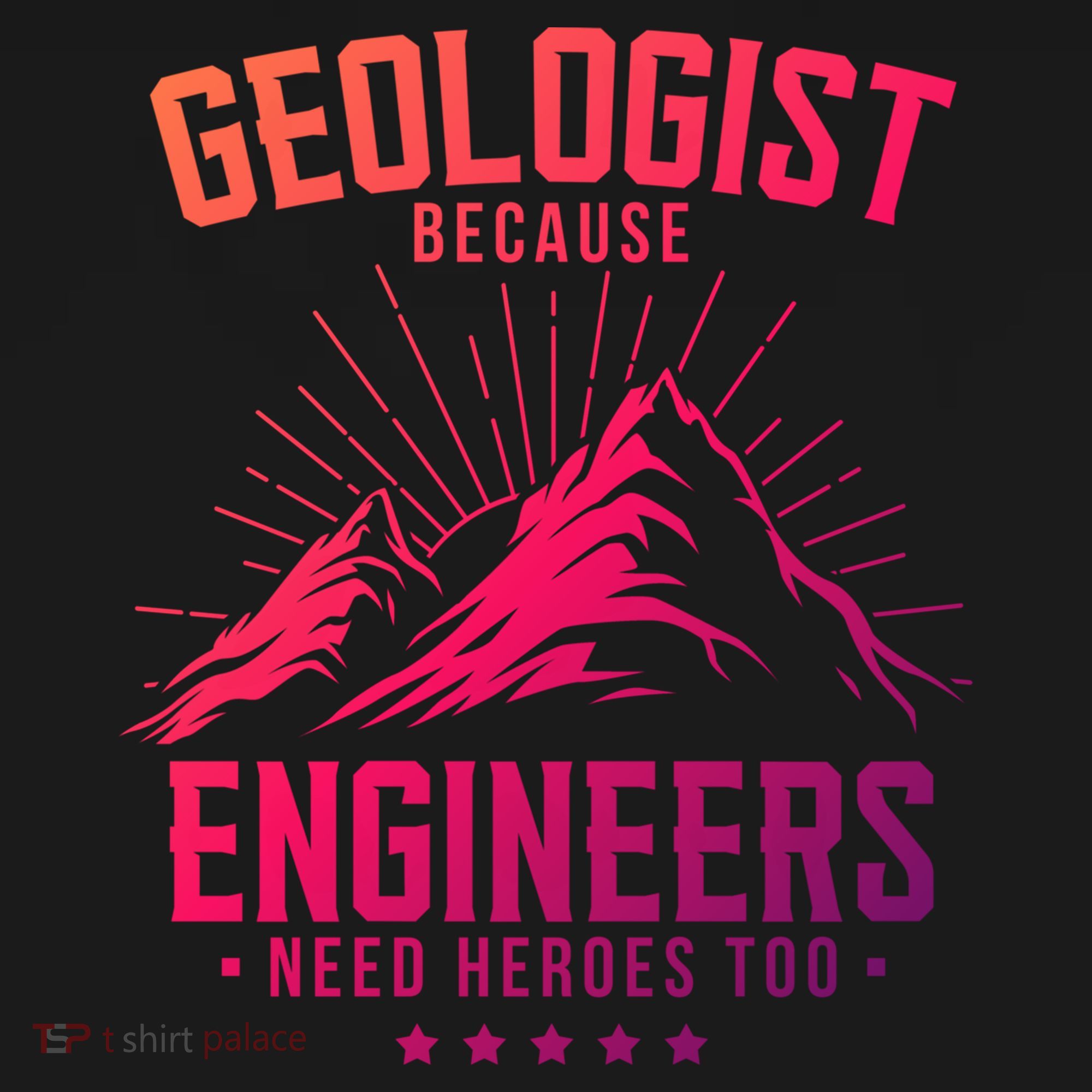 Geology Majors Geologist Because Engineers Need Heroes Too Gift Women's Hoodie