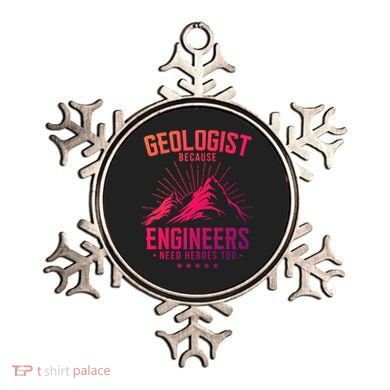 Geology Majors Geologist Because Engineers Need Heroes Too Gift Ornament