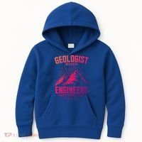Geology Majors Geologist Because Engineers Need Heroes Too Gift Kids Hoodie thumb 0