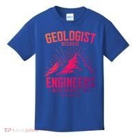 Geology Majors Geologist Because Engineers Need Heroes Too Gift Kids T-Shirt thumb 0