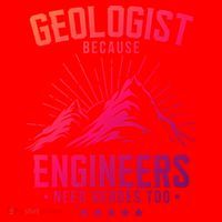 Geology Majors Geologist Because Engineers Need Heroes Too Gift Santa Hat thumb 1