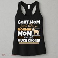 Goat Mom Goat Lady Mother's Day Goat Lover Women Mother Women's Tank Top thumb 3
