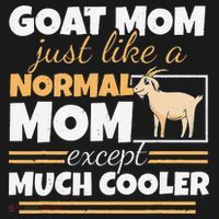 Goat Mom Goat Lady Mother's Day Goat Lover Women Mother Women's Tank Top thumb 5