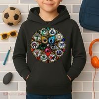 Gathering Magic Guild For Magic Lover Kids Hoodie thumb 2