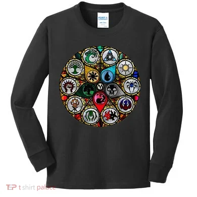 Gathering Magic Guild For Magic Lover Kids Long Sleeve Shirt
