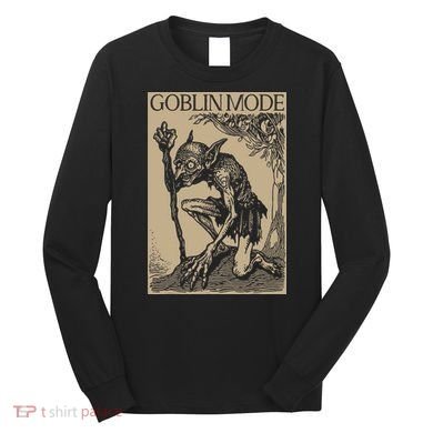 Goblin Mode Goblincore Fairycore Medieval Grunge Aesthetic Long Sleeve Shirt