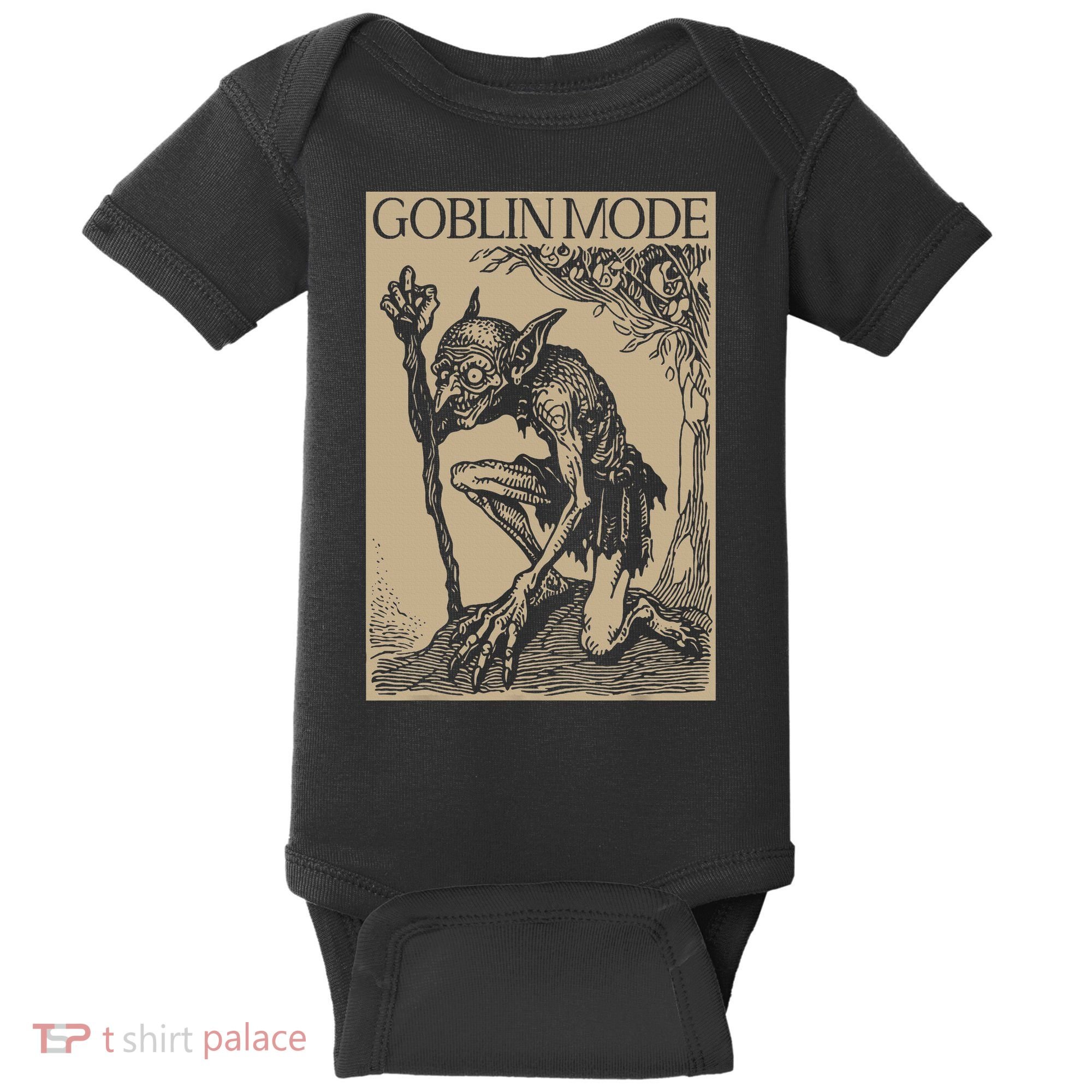 Goblin Mode Goblincore Fairycore Medieval Grunge Aesthetic Baby Bodysuit