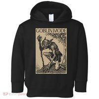 Goblin Mode Goblincore Fairycore Medieval Grunge Aesthetic Toddler Hoodie thumb 0