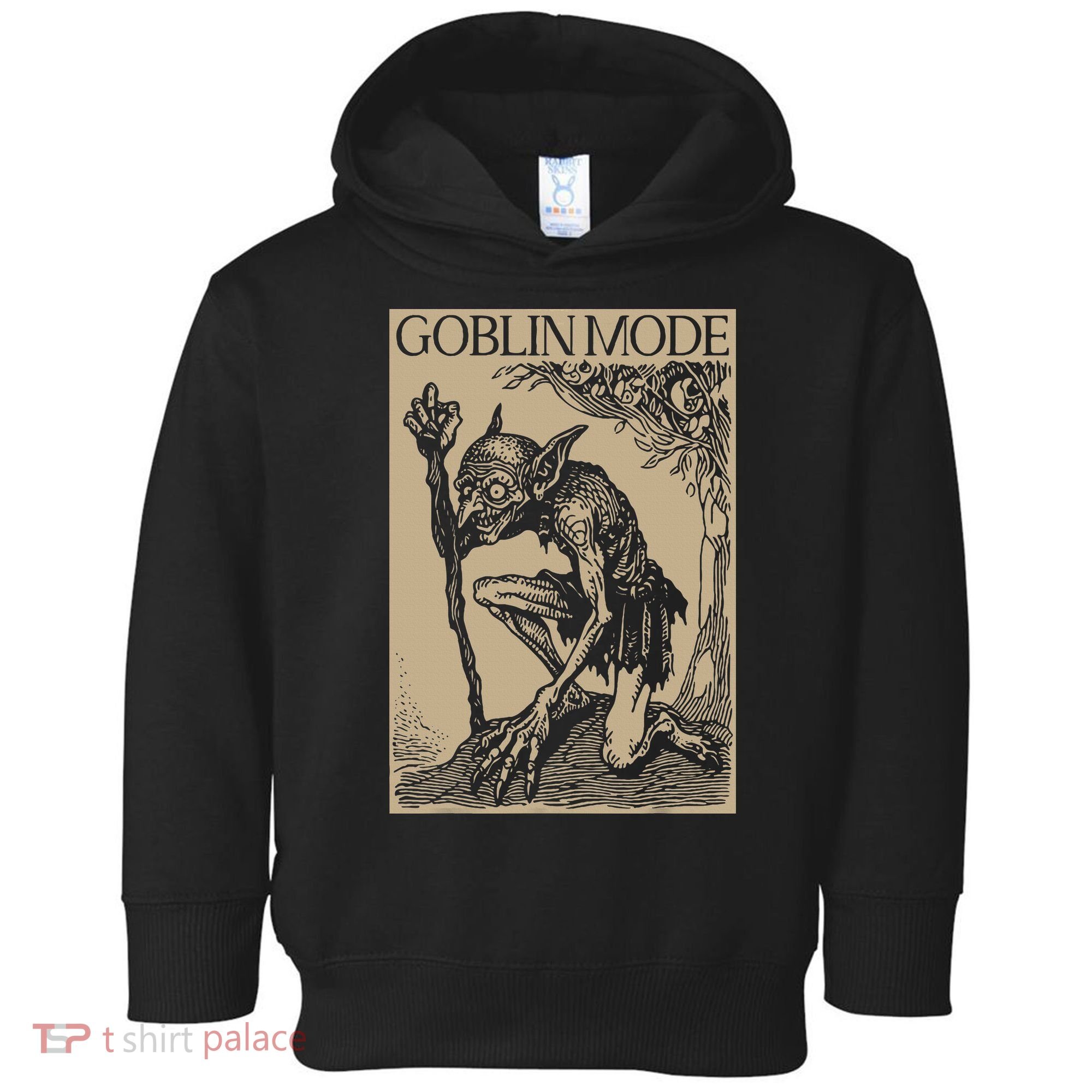Goblin Mode Goblincore Fairycore Medieval Grunge Aesthetic Toddler Hoodie