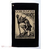 Goblin Mode Goblincore Fairycore Medieval Grunge Aesthetic Golf Towel thumb 0
