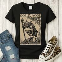 Goblin Mode Goblincore Fairycore Medieval Grunge Aesthetic Women's T-Shirt thumb 3