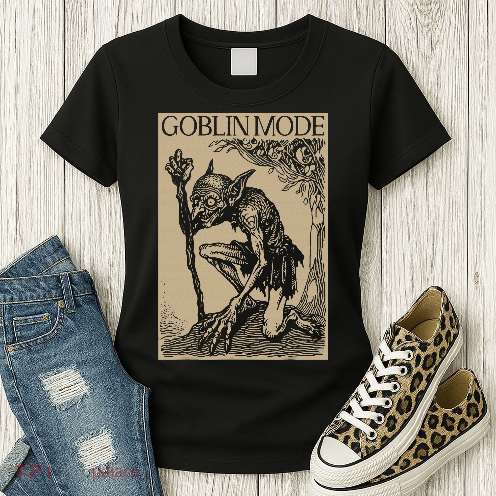Goblin Mode Goblincore Fairycore Medieval Grunge Aesthetic Women's T-Shirt