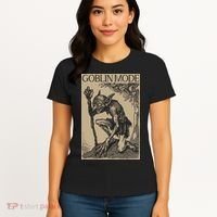 Goblin Mode Goblincore Fairycore Medieval Grunge Aesthetic Women's T-Shirt thumb 4