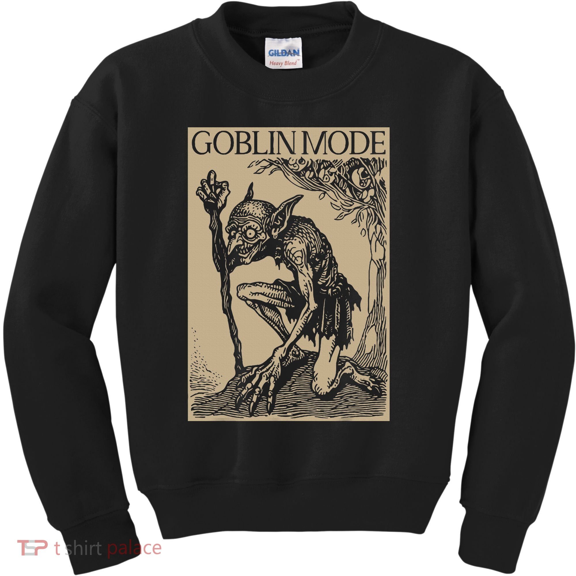 Goblin Mode Goblincore Fairycore Medieval Grunge Aesthetic Kids Sweatshirt