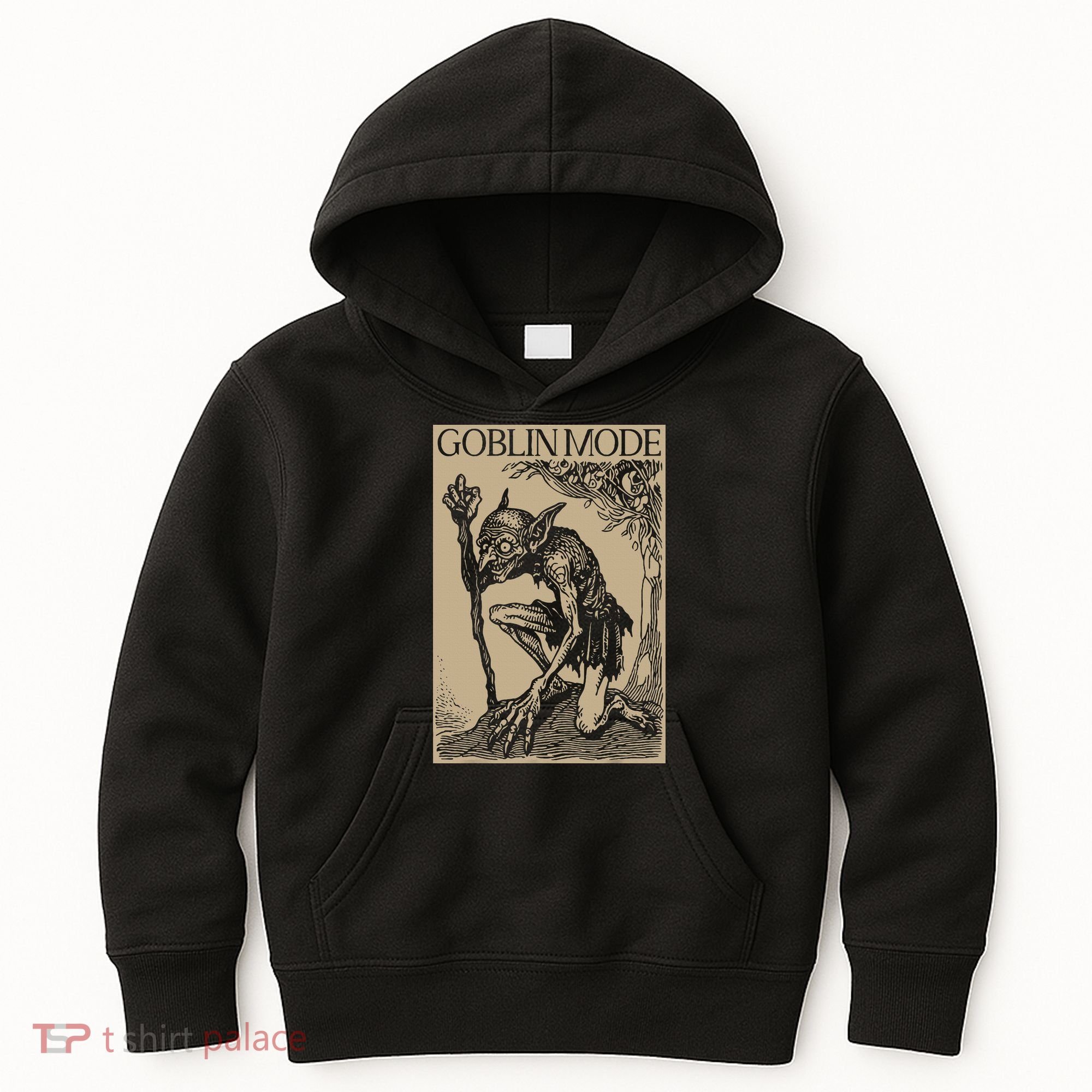 Goblin Mode Goblincore Fairycore Medieval Grunge Aesthetic Kids Hoodie