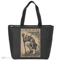 Goblin Mode Goblincore Fairycore Medieval Grunge Aesthetic Tote Bag thumb 0