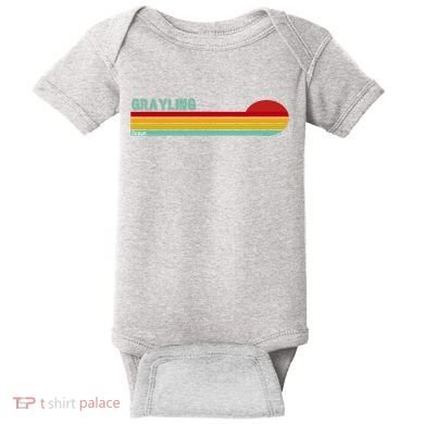 Grayling Michigan Baby Bodysuit