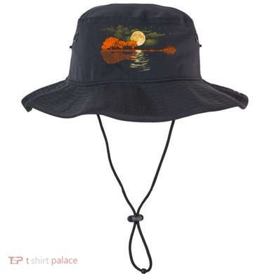 Guitar Meaningful Gift Nature Guitar Lake Shadow Love Bucket Hat