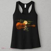 Guitar Meaningful Gift Nature Guitar Lake Shadow Love Women's Tank Top thumb 3