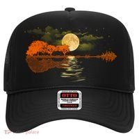 Guitar Meaningful Gift Nature Guitar Lake Shadow Love Hat thumb 0