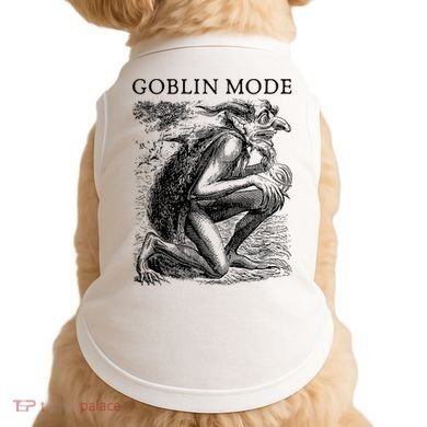 Goblin Mode Goblincore Vintage Aesthetic Doggie Tank