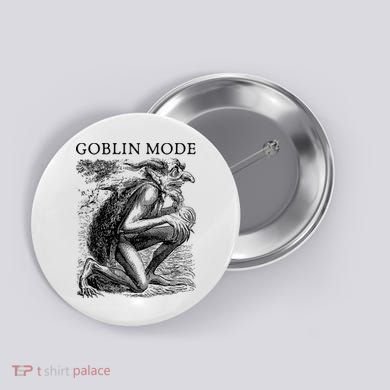 Goblin Mode Goblincore Vintage Aesthetic Button