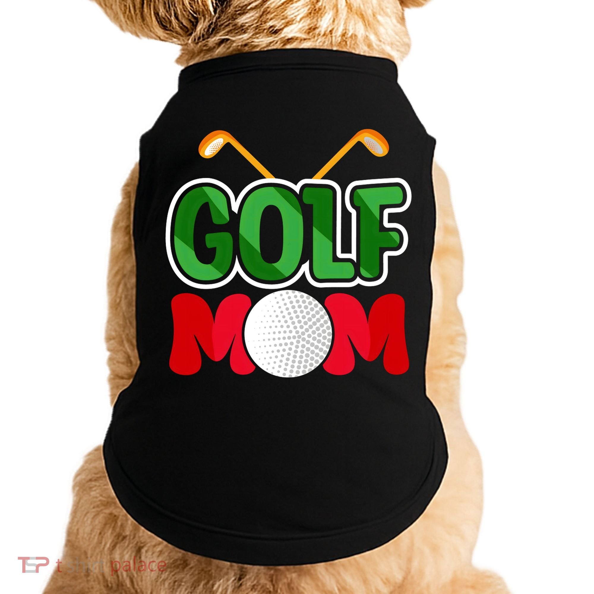 Golf Mom Gift For Mother's Day Doggie Tank