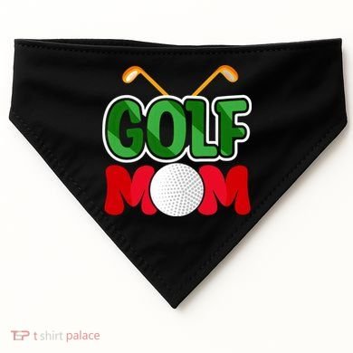 Golf Mom Gift For Mother's Day USA-Made Doggie Bandana