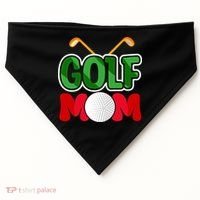 Golf Mom Gift For Mother's Day USA-Made Doggie Bandana thumb 0