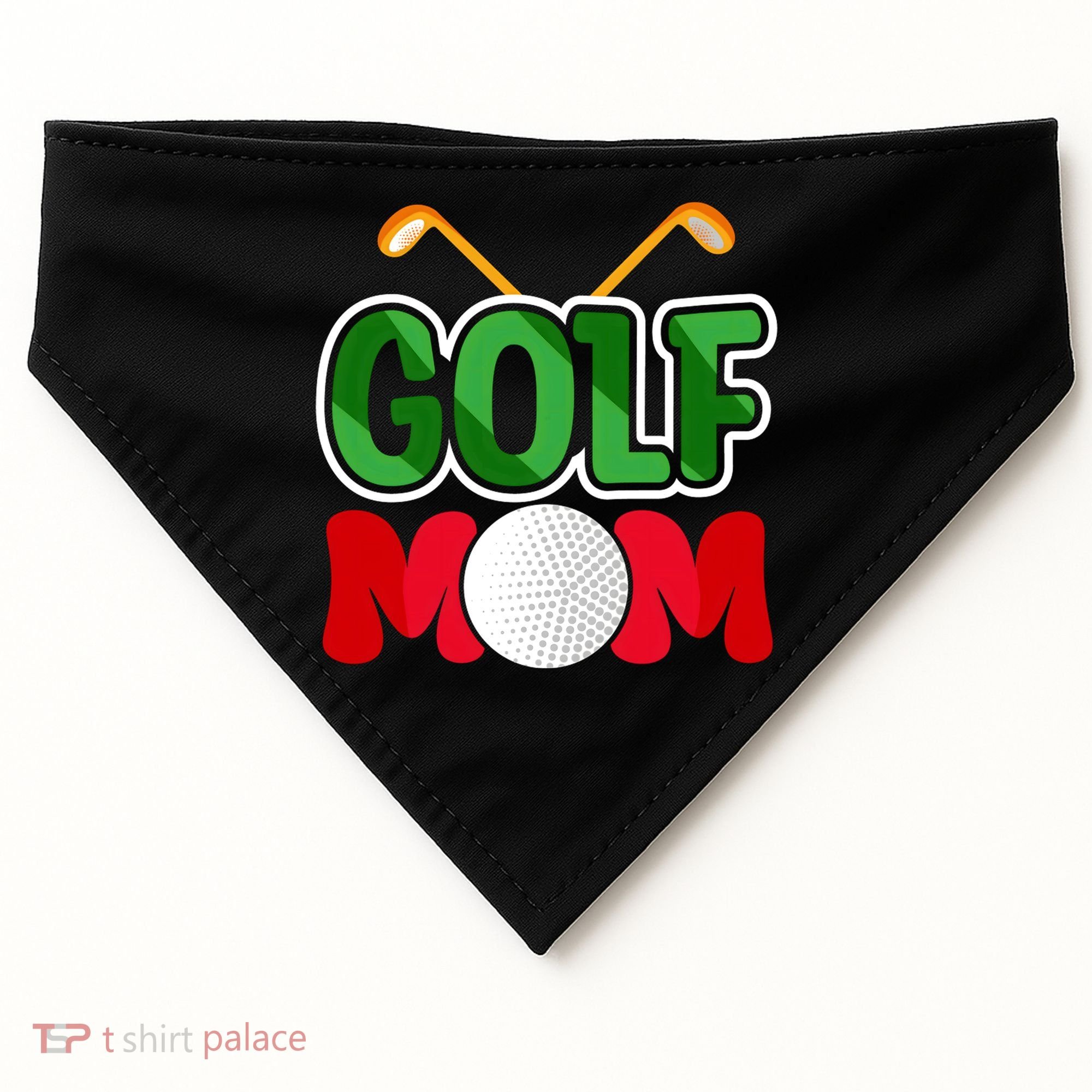 Golf Mom Gift For Mother's Day USA-Made Doggie Bandana