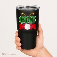 Golf Mom Gift For Mother's Day Tumbler thumb 2