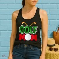 Golf Mom Gift For Mother's Day Women's Tank Top thumb 2