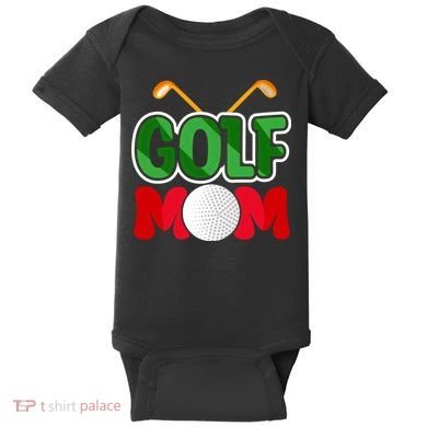 Golf Mom Gift For Mother's Day Baby Bodysuit
