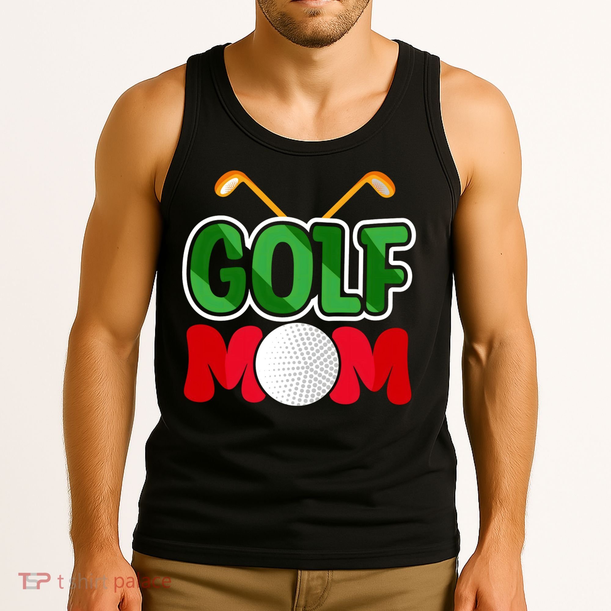 Golf Mom Gift For Mother's Day Tank Top