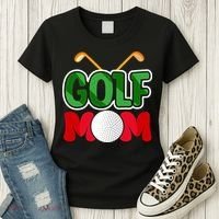 Golf Mom Gift For Mother's Day Women's T-Shirt thumb 3