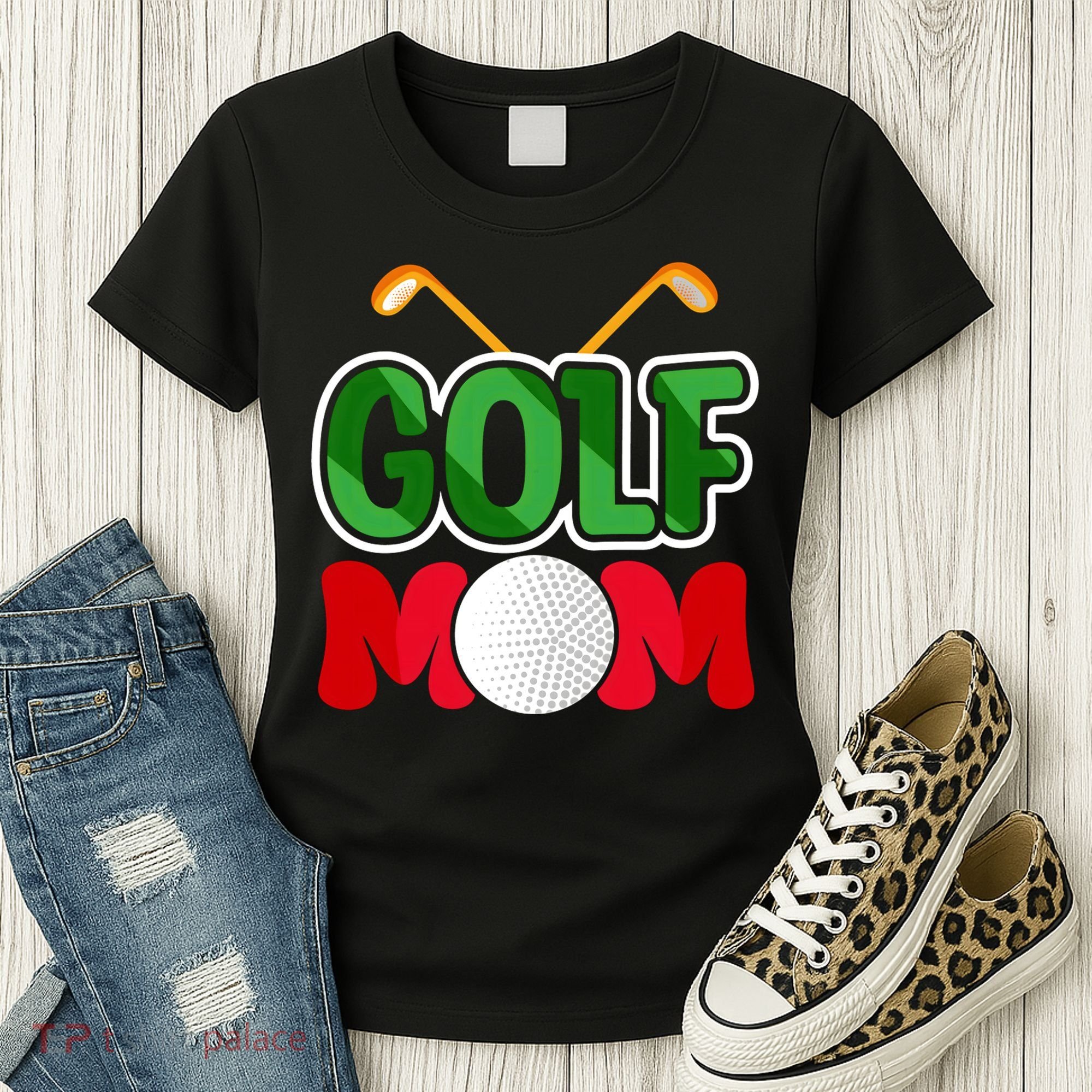 Golf Mom Gift For Mother's Day Women's T-Shirt