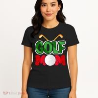 Golf Mom Gift For Mother's Day Women's T-Shirt thumb 4