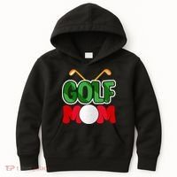 Golf Mom Gift For Mother's Day Kids Hoodie thumb 0