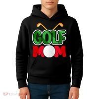 Golf Mom Gift For Mother's Day Kids Hoodie thumb 4