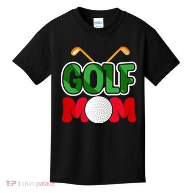 Golf Mom Gift For Mother's Day Kids T-Shirt