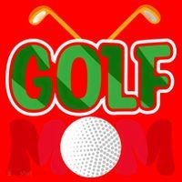 Golf Mom Gift For Mother's Day Santa Hat thumb 1