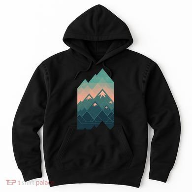 Geometric Mountains Hoodie