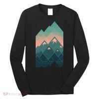 Geometric Mountains Long Sleeve Shirt thumb 0