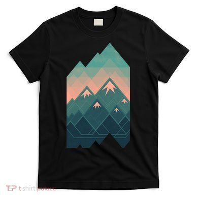 Geometric Mountains T-Shirt
