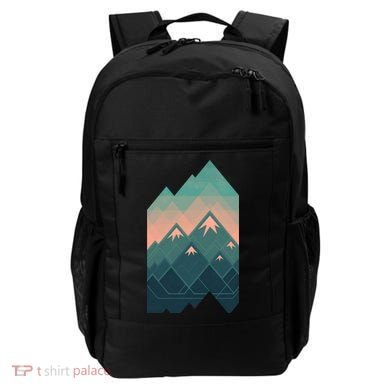 Geometric Mountains Backpack