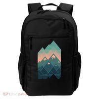 Geometric Mountains Backpack thumb 0