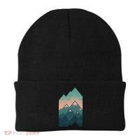 Geometric Mountains Beanie thumb 0