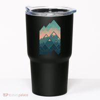 Geometric Mountains Tumbler thumb 0