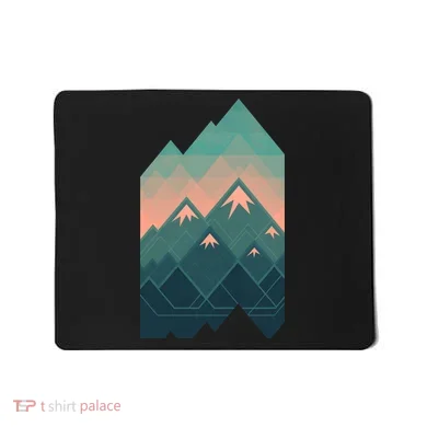 Geometric Mountains Mousepad